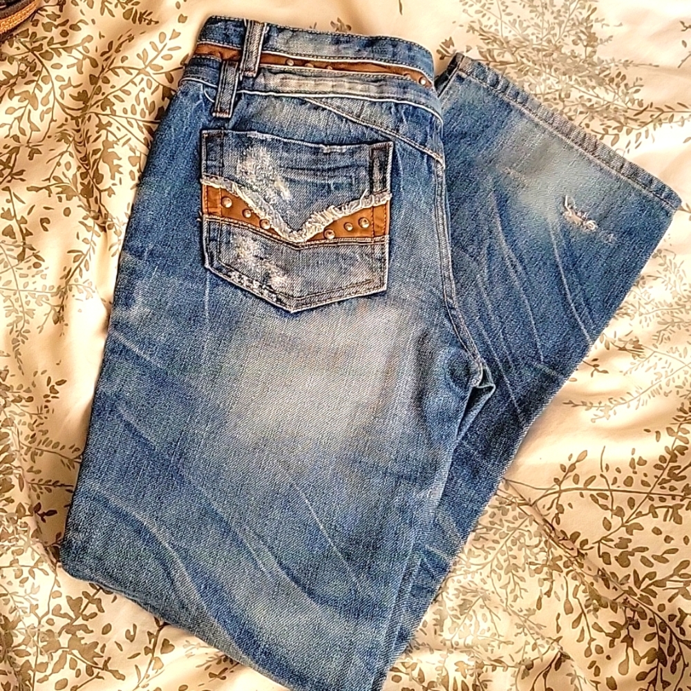 ❤️ FREE with purchased. Reaction Blue Low Rise Jeans